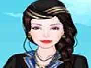 Play Sweet flight attendant dress up