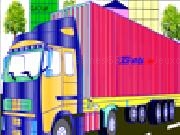 Play Container truck coloring