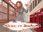 Spielen Girl in boots dress up