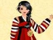 Play Korean hanbok dressup