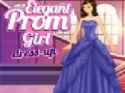 Play Elegant prom girl dress up