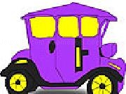 Play Cute vintage car coloring