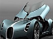 Play Marginal blue car slide puzzle