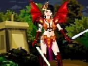 Play Girl power warrior dress up