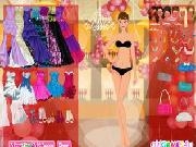 Play New year's beauty queen dress up
