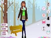 Play Stylish winter girl dress up