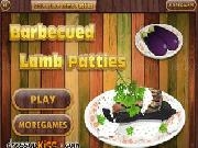 Play Barbecued lamb patties