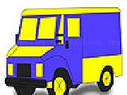 Play Big lorry coloring