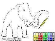 Play Paint the mammoth