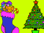 Jugar a Christmas coloring game