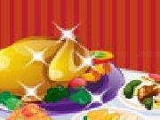 Play Decorate thanksgiving dinner