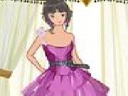 Spielen Graceful girl with cool dresses