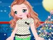 Play Curly kute girl dressup