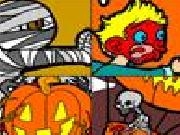 Play Scary halloween coloring