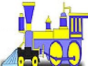 Play Fast locomotive coloring
