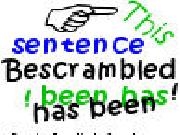 Play Bescrambled - basic english sentences