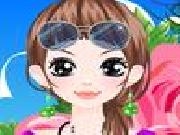 Play Cutie flower makeup