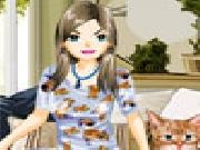Play Stylish cat lover
