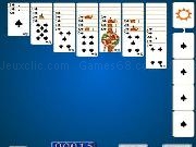 Play Spiderette solitaire