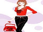 Play Happy girl dress up