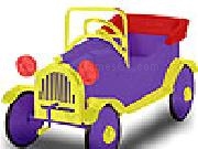 Play Classic pink car coloring