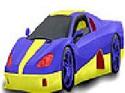 Play Nice racing car coloring