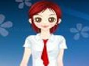 Play Marnie school uniform dress up