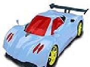 Play Blue fast car coloring