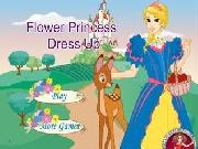 Play Flower princess dress up