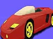 Play Colored car coloring