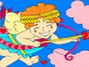 Play Cupid the love giver coloring