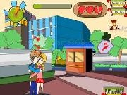 Play Kissing in music class