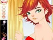 Play Girl walking in the rain