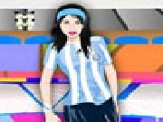 Play Soccer girl dress up