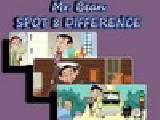 Play Mr bean spot 8 difference