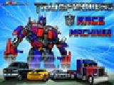 Play Transformers race machine