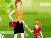 Play Mother and daughter dress up