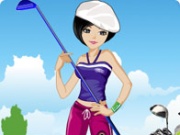 Play Golf girl dress up