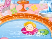 Play Kids pool decorating