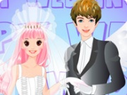 Play Happy wedding dress up