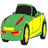 Play Fast comfortable car coloring