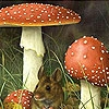 Play Mouse and mushrooms slide puzzle