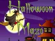 Play Halloween maze