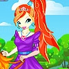 Play Princess bloom dressup