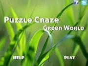 Play Puzzle craze - green world