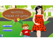 Play Pregnant mommy dressup