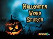 Jugar a Halloween word search
