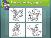 Play Fantasy coloring pages
