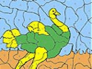 Spielen Alone ostrich coloring