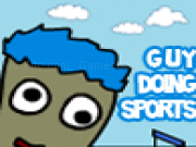 Play Guy doing sports